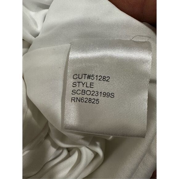 NWT Sho by Tadashi Shoji Sequined Off-The-Shoulder Cocktail Dress Size M $358 - Picture 10 of 10